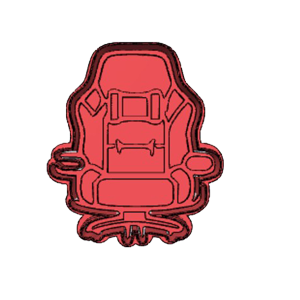 Gaming Chair Cookie Cutter
