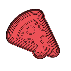 Pizza Fuel Cookie Cutter