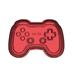 Game Controller Cookie Cutter