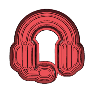 Gaming Headset Cookie Cutter