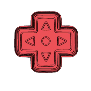 D Pad Cookie Cutter