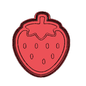 Strawberry Cookie Cutter