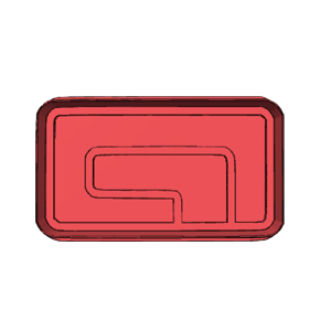 Maze Corner Cookie Cutter