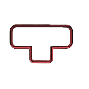 Maze Tee Cookie Cutter