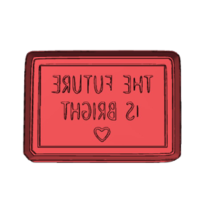 Graduation “The Future Is Bright” Cookie Cutter