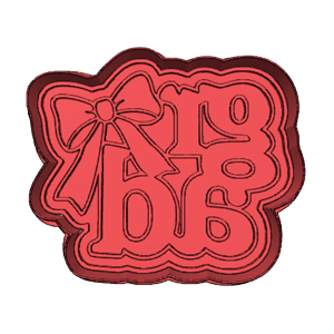 Graduation 2026 Bow Cookie Cutter