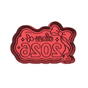 Graduation 2026 “Congrats” Cookie Cutter