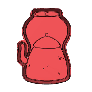 High Tea Teapot & Cup Cookie Cutter