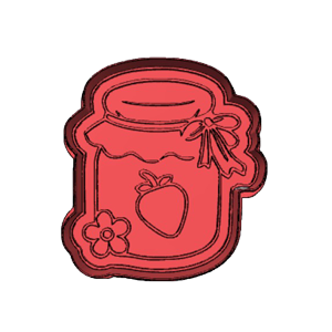 High Tea Jam Jar Cookie Cutter