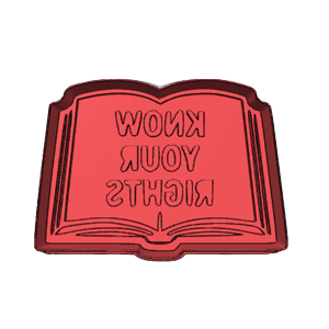 Human Rights “Know Your Rights” Cookie Cutter