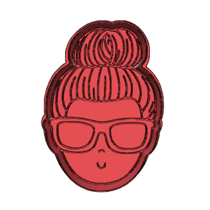Mother’s Day Mom Portrait Cookie Cutter