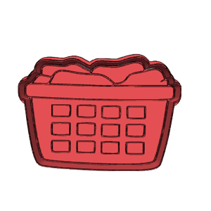 Mother’s Day Gift Basket Cookie Cutter