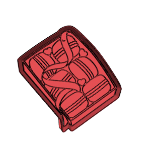 Mother’s Day Chocolate Gift Box Cookie Cutter