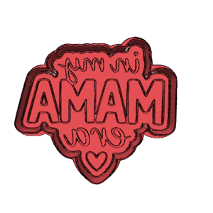 Mother’s Day “MAMA” Heart Cookie Cutter