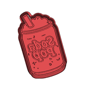 K-Pop Demon Hunters Soda Pop Cookie Cutter