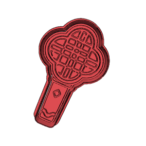 K-Pop Demon Hunters Rumi Microphone Cookie Cutter