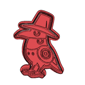 K-Pop Demon Hunters Witch Character Cookie Cutter