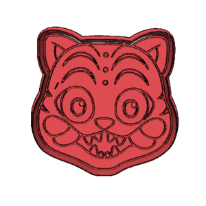 K-Pop Demon Hunters Cat Cookie Cutter