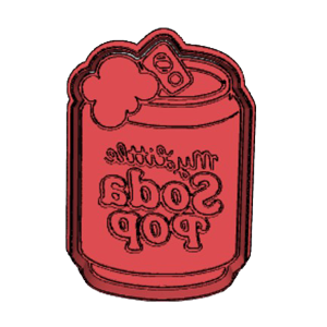 K-Pop Demon Hunters Soda Pop Cookie Cutter