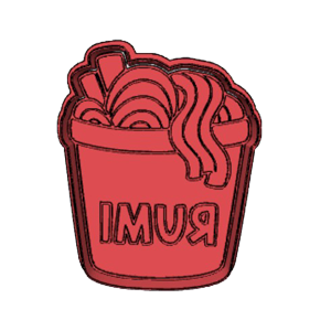 K-Pop Demon Hunters Rumi Cup Cookie Cutter