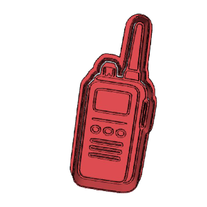 Military Walkie Talkie Cookie Cutter
