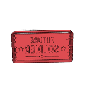 Military āFuture Soldierā Cookie Cutter
