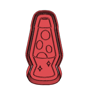 Lava Lamp Cookie Cutter