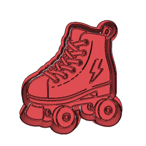 Roller Skate Cookie Cutter