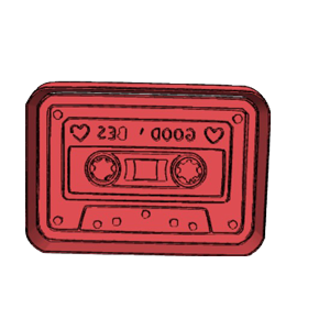 Cassette Tape Cookie Cutter