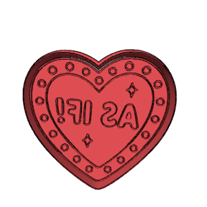 “As If!” Heart Cookie Cutter
