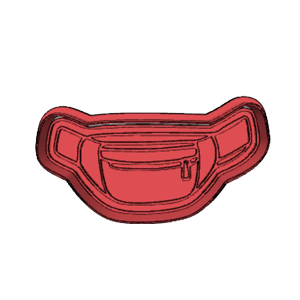 Fanny Pack Cookie Cutter