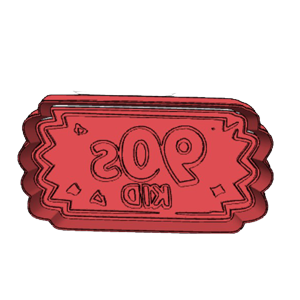 90s Kid Cookie Cutter