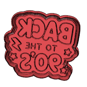 Back to the 90s Cookie Cutter