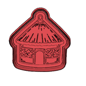 African Hut Cookie Cutter