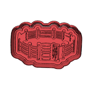 African Pattern Cookie Cutter
