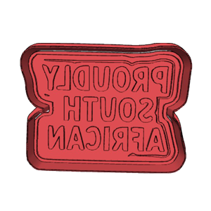 Proudly South African Cookie Cutter