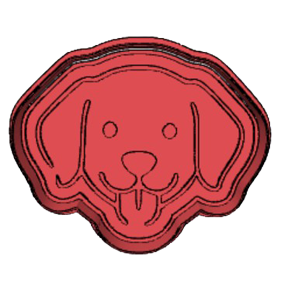 Dog Face Cookie Cutter