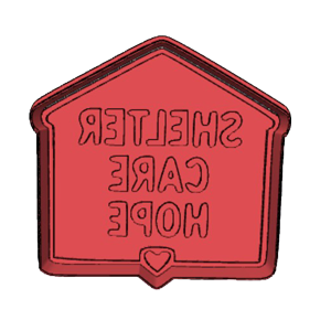 Shelter Care Home Cookie Cutter
