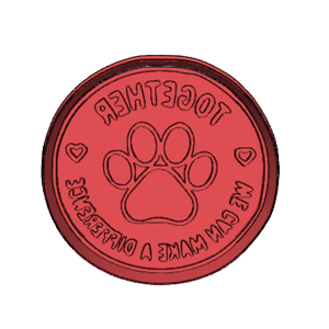 Support Animal Rescue Cookie Cutter