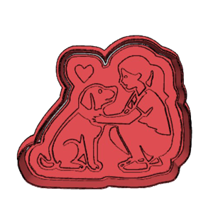 Dogs Playing Cookie Cutter