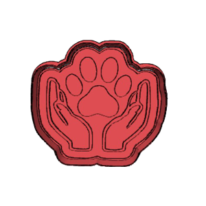 Paw Print Cookie Cutter
