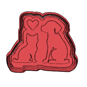Cat & Dog Cookie Cutter