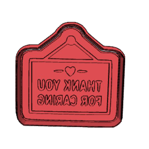 Thank You for Saving Lives Cookie Cutter