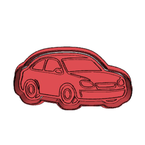 Sedan Car Cookie Cutter