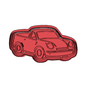 Vintage Sedan Cookie Cutter