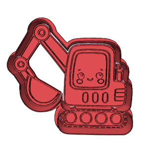 Construction Excavator Cookie Cutter