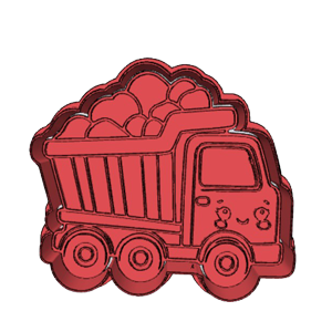 Tipper Truck Cookie Cutter