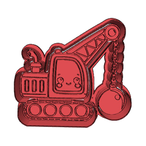 Tracked Excavator Cookie Cutter
