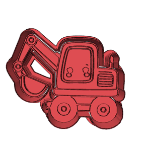 Compact Excavator Cookie Cutter