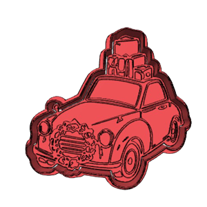 Road Trip Car Cookie Cutter